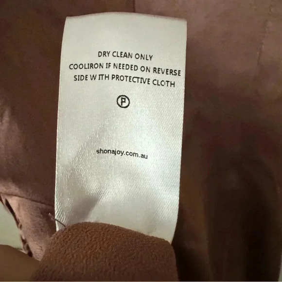 SHONA JOY Lily Long Sleeve Ruched Mini Dress Clove S / XS - Picture 11 of 12